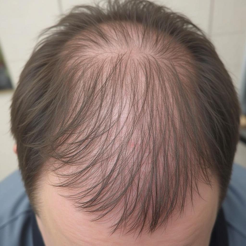 FUE Hair Transplant Procedure showing follicular unit extraction and natural hairline design at Monarch Clinic Chester UK